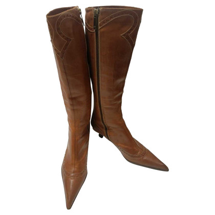 Alberto Gozzi Boots Leather in Brown