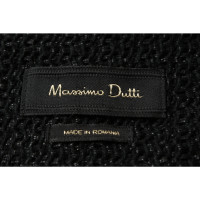 Massimo Dutti Jas/Mantel in Zwart
