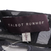 Talbot Runhof Jas/Mantel in Blauw