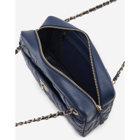 Chanel Camera Bag in Pelle in Blu