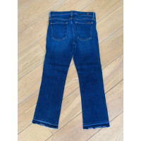 7 For All Mankind Jeans Denim in Blauw