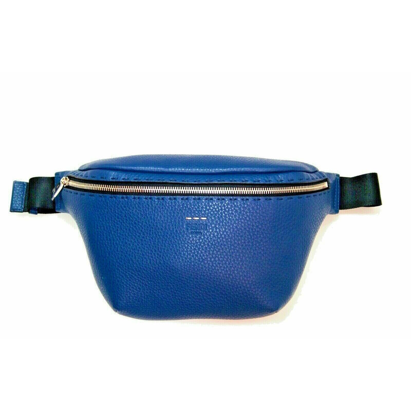 blue fendi purse