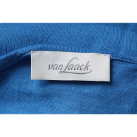 Van Laack Top Viscose in Blue
