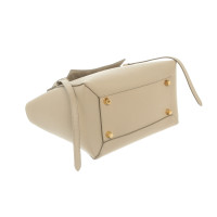 Céline Belt Bag Mini in Pelle in Beige