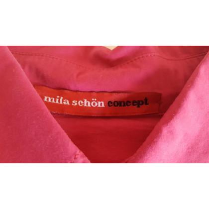Mila Schön Concept Robe en Coton en Fuchsia