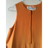 Gianluca Capannolo Kleid aus Seide in Orange
