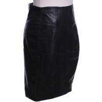 Gestuz Leather skirt in black