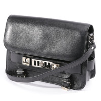 Proenza Schouler PS 11 Leer in Zwart