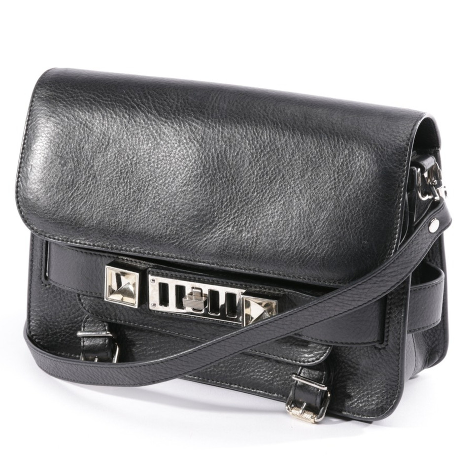 Proenza Schouler PS 11 en Cuir en Noir