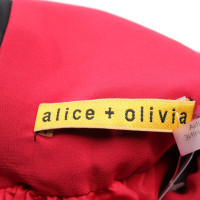 Alice + Olivia Kleid in Rot