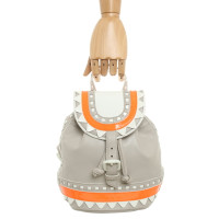 Sophia Webster  Rucksack aus Leder in Grau