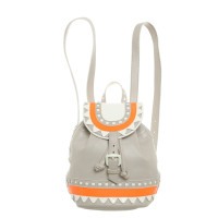 Sophia Webster  Rucksack aus Leder in Grau