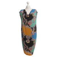Etro Kleid mit bunten Blumenmuster