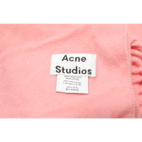 Acne Echarpe/Foulard en Laine en Rose/pink