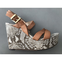 Kennel & Schmenger Wedges Leather in Brown