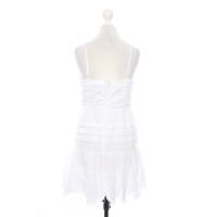Zimmermann Kleid aus Baumwolle in Weiß