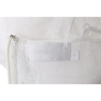 Zimmermann Vestito in Cotone in Bianco