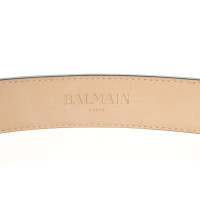 Balmain Ceinture en Cuir en Noir