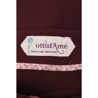 Ottod'ame  Dress in Bordeaux