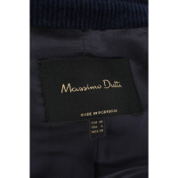 Massimo Dutti Blazer aus Baumwolle in Blau