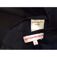 Matthew Williamson Robe en Soie en Noir
