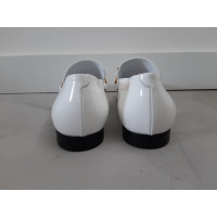 Burberry Slippers/Ballerinas Patent leather in White