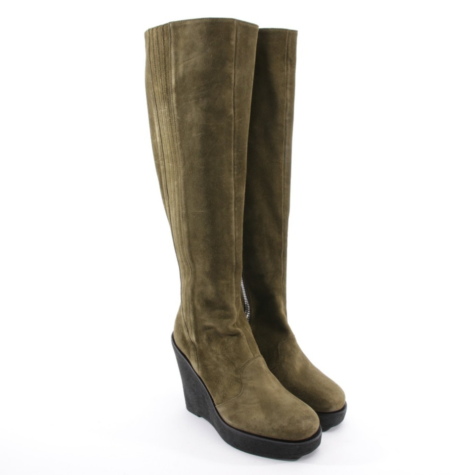 Sly 010 Boots Leather in Green