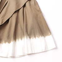 Prada Kleid aus Baumwolle in Khaki