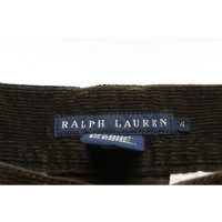 Ralph Lauren Paio di Pantaloni in Cotone in Marrone