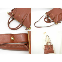 Coach Handbag Leather in Brown