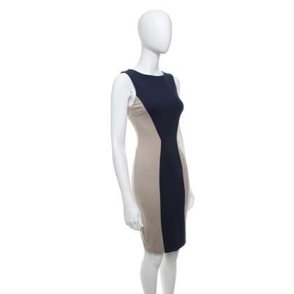 Stefanel Dress in blue / beige