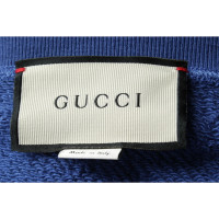 Gucci Oberteil aus Baumwolle in Blau