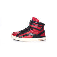Pierre Balmain Sneaker in Pelle in Rosso
