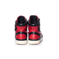 Pierre Balmain Sneaker in Pelle in Rosso