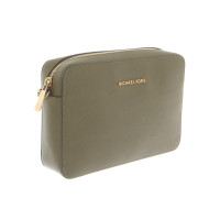 Michael Kors Borsa a tracolla in Pelle in Verde oliva