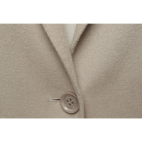 Marc Cain Jacket/Coat Wool in Beige