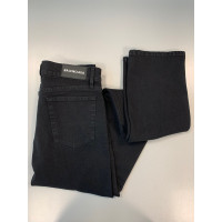 Balenciaga Jeans in Cotone in Nero