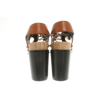 Balenciaga Sandals Leather in Brown