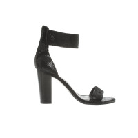 Minelli Sandals Leather in Black