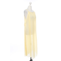 Elena Makri Kleid aus Seide in Gelb