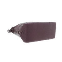 Mont Blanc Handtasche aus Leder in Violett