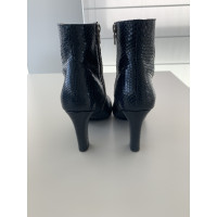 Dries Van Noten Ankle boots Leather in Petrol