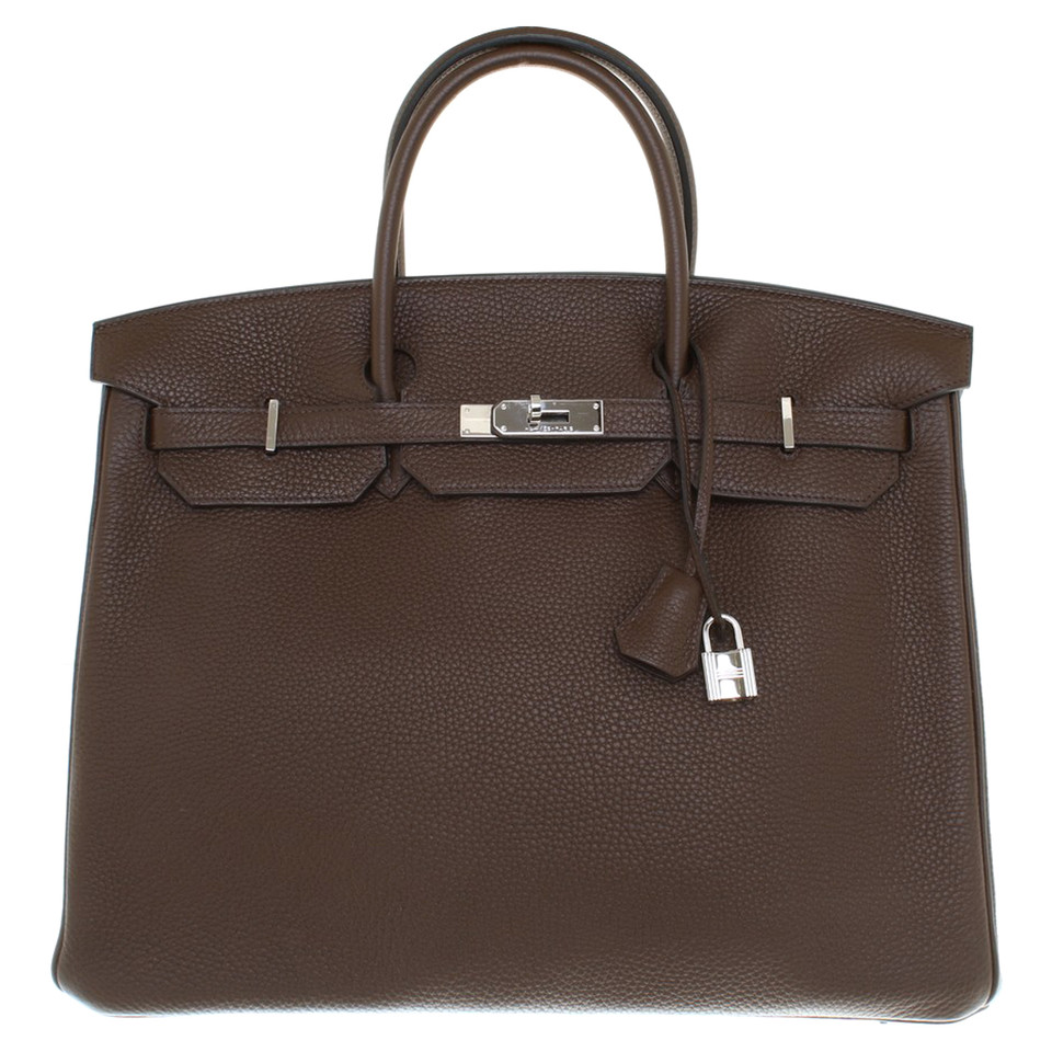 Hermès Birkin Bag 40 Leather in Brown