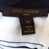 Louis Vuitton camicetta di seta con motivo a strisce