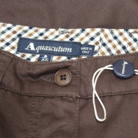 Aquascutum pantaloni di cotone
