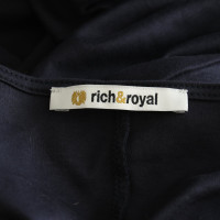 Rich & Royal Top en bleu foncé