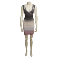 Hervé Léger Mini dress in the color gradient