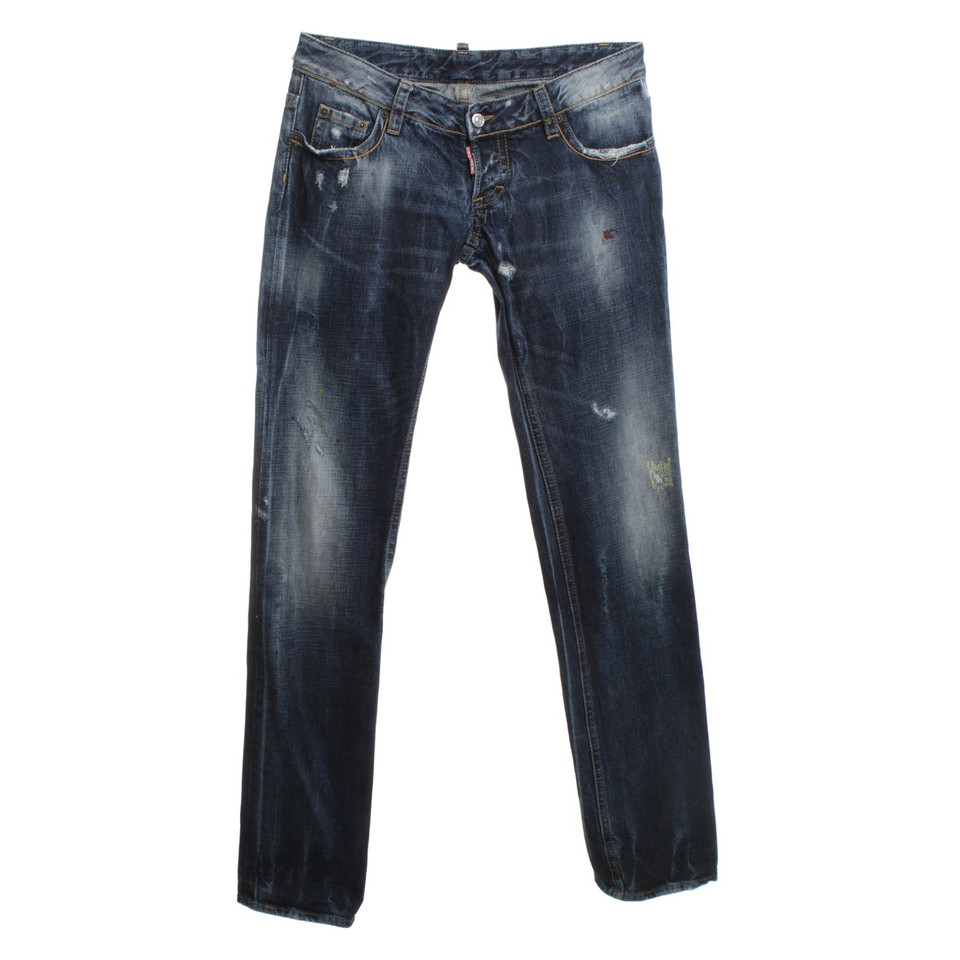 Dsquared2 Blue jeans in Used Look