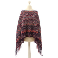 Missoni Knitted poncho with tassels