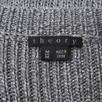 Theory Pull en gris argenté